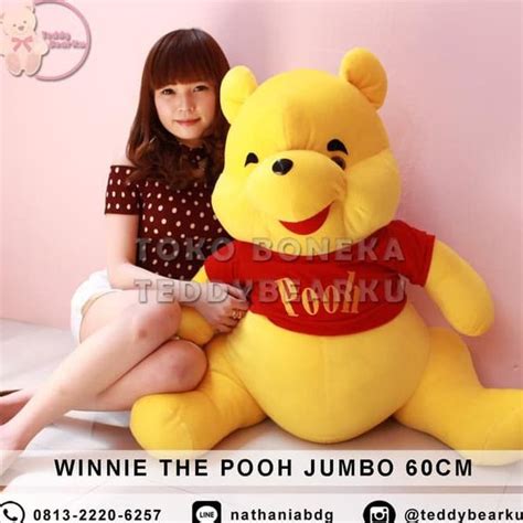 Jual Boneka Winnie The Pooh Imut Jumbo Cm Duduk Di Lapak Tulip Store