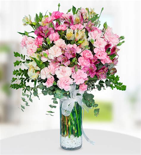 Send Flowers Turkey Wildflowers And Pink Carnations In