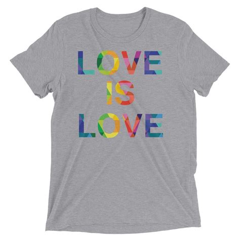 Unisex Short Sleeve T Shirt Love Is Love And Love Wins Special Edition