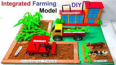 integrated farming model science project - eco friendly agriculture