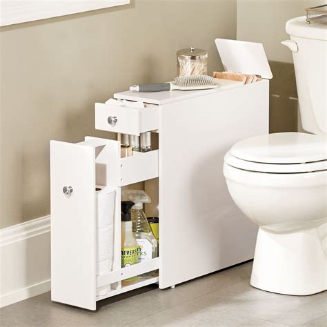 You might find something new and however, even though the bathroom isn't dinky, i still have needed to use special, and even unique, storage solutions in order to get the most out of. Slim bathroom cabinet fits in that un-used space between ...