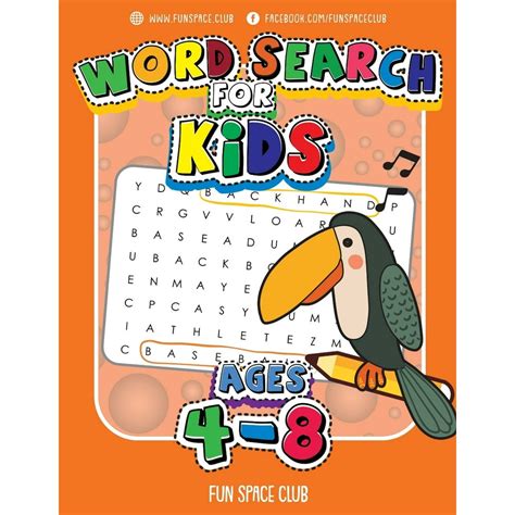 Word Search For Kids Ages 4 8 Word Search Puzzles For Kids Circle A