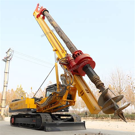 Bored Piling Rotary Drilling Rig For Foundation Construction China Pile Drilling Machine And