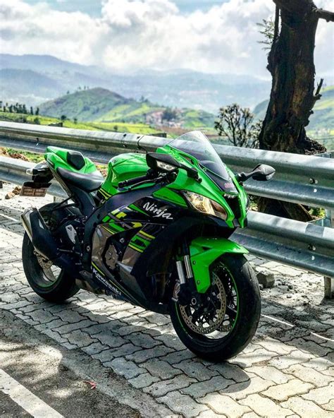 Kawasaki Ninja H2r Green Bike Wallpaper Download Mobcup