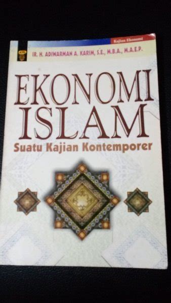 Jual Ekonomi Islam Suatu Kajian Kontemporer Adiwarman A Karim Di