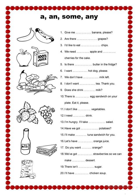 Some Any Worksheet Free Esl Printable Worksheets Made By Teachers