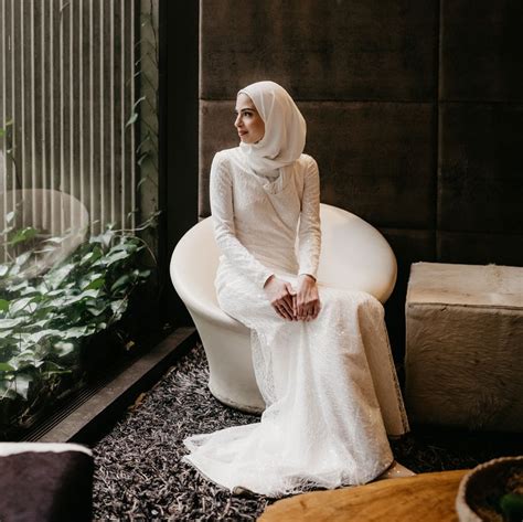 How To Wear A Hijab With Your Wedding Gown