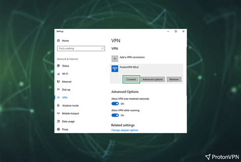 Protonvpn Manual Windows 10 Ikev2 Vpn Setup Protonvpn