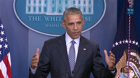 President Obama Holds A Press Conference The White House