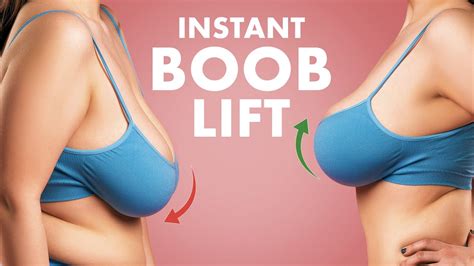 Instantly Lift Sagging Breasts Easily And Naturally YouTube