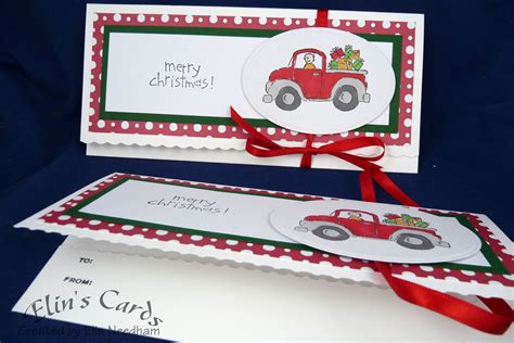 Cards By Elin Christmas Money Wallets