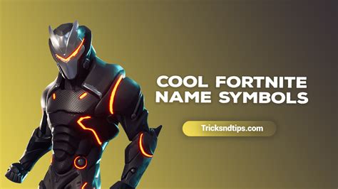 Fortnite Name Symbols