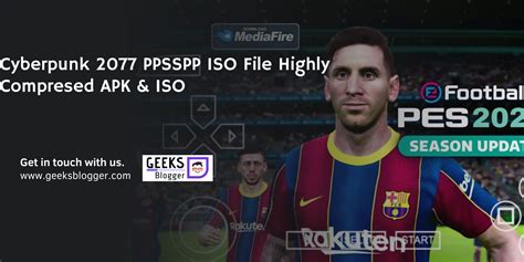 Pes 2022 Ppsspp Iso File Highly Compressed Download For Android