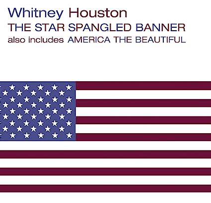 The Star Spangled Banner Ameri Whitney Houston Amazon De Musik Cds