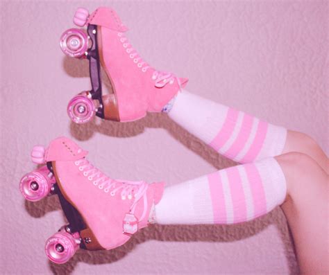 Strawberry Pink Moxi Lollys Retro Roller Skates Roller Skates