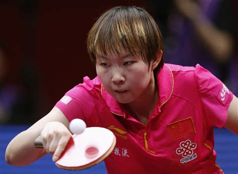 China Japan Advance To Finals Of Table Tennis Team Championships The