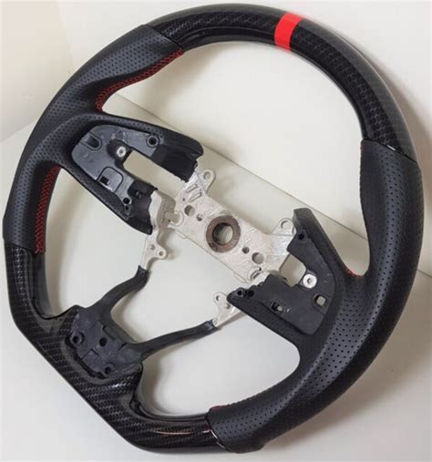 Buddy Club Racing Leather Steering Wheel For 2016 2020 Honda Civic Si