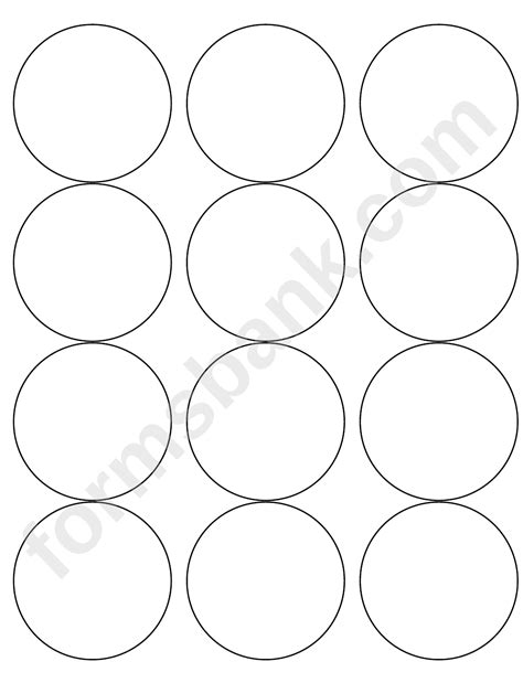 25 Inch Circle Template Printable Printable Word Searches