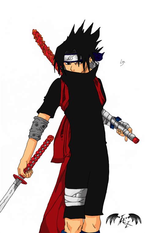 Sasuke Sword Coloured By L3xxybaby On Deviantart