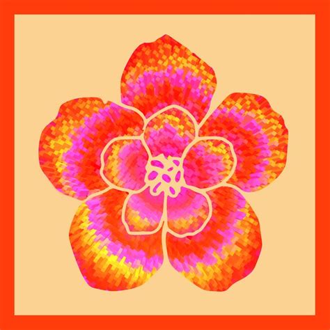 Floral Orange And Yellow Laura B Haw Art Celebrativity Digital Art