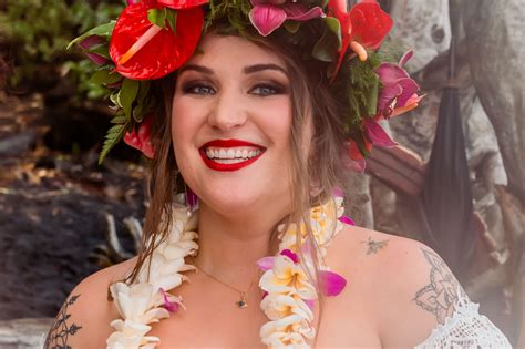 Kehena Black Sand Beach Wedding Elopement Big Island Hawaii Kona