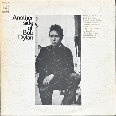 Bob Dylan Another Side Of Bob Dylan 1964 Dusty Beats