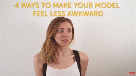 Portrait Photography Tip How To Make Your Model Feel Less Awkward