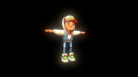 Jake Subway Surfers Real Download Free 3d Model By Gilmageo000