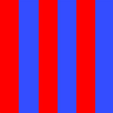 Red And Blue Striped Logo