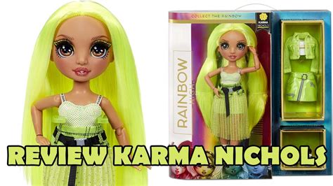 Karma Nichols Rainbow High Review En Español Youtube