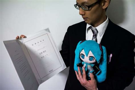Crazy In Love The Japanese Man Married To A Hologram