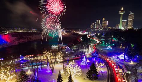 Canadas Largest Illumination Festival Is Lighting Up Niagara Falls