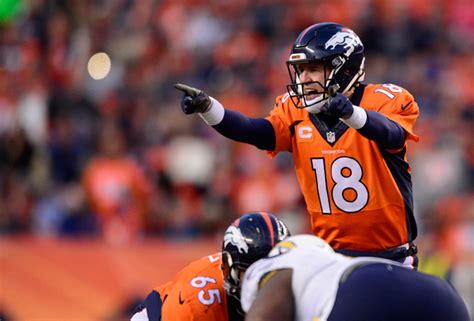 Peyton Manning Broncos Beat Chargers Earn Top Seed In