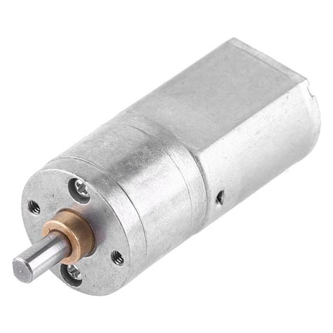 Dc 12v Gear Box Reversible High Torque Reduction Electric Motor 15~200rpm Outer Diameter 20mm