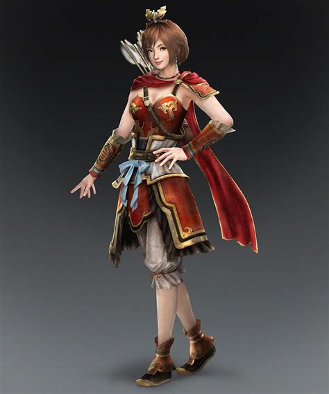 Sun Shangxiang Dlc Costume Characters And Art Dynasty Warriors 8