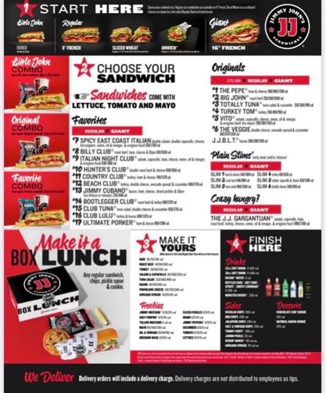 Jimmy John’s – Port Huron Port Huron's full menu online