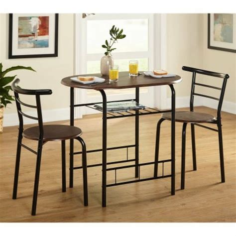 10 best bistro table sets of november 2020. Bistro Table Set Indoor Dining Small Kitchen 2 Chairs, 3 ...