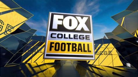 Fox College Football Theme 2012 Present Youtube