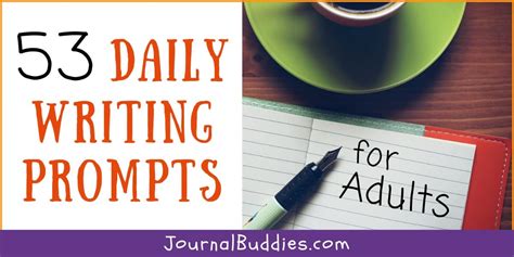 Daily Writing Prompts For Adults Smi