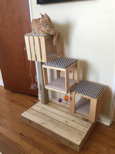 Pin By Hefty Cat Condos On Cat Condos Cat House Diy Diy Cat Tree