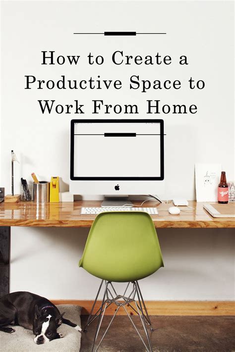 How To Create A Productive Space To Work From Home Home Home Office