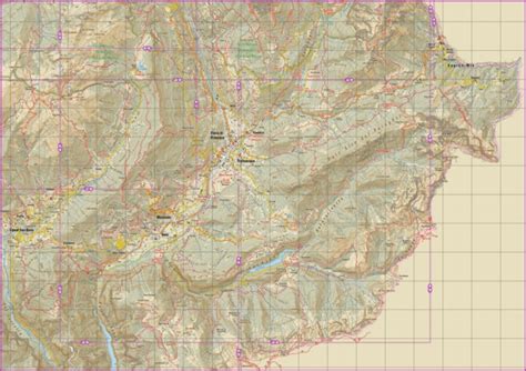49 Primiero Alpi Feltrine Map By Geoforma Fze Avenza Maps