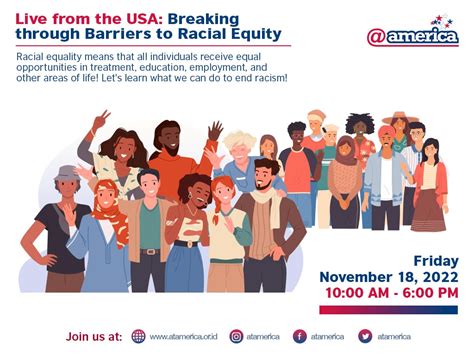 Live From The Usa Breaking Through Barriers To Racial Equity
