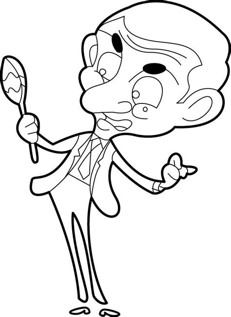 10 Funny Mr Bean Coloring Pages For Your Toddler Lion Coloring Pages