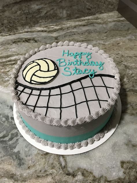 Volleyball Cake Volleyball Cakes Volleyball Birthday Cakes Cake