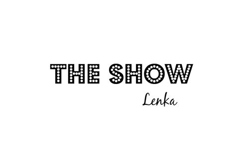 The Show Lyric Video Lenka Hd Youtube