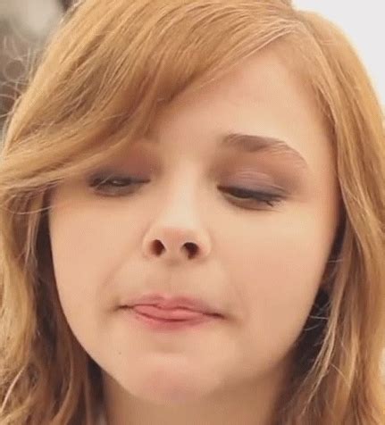 Chloe Grace Moretz Lips Gif