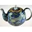 22cm Waterlilies Decorative Ceramic Teapot  EBay
