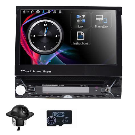 Pull out the side of the radio, using the ringed end of the removal key, enough to disengage the lock for that side. Camera Dash Radio GPS Single DIN Flip Out 7 inch Touch UI ...