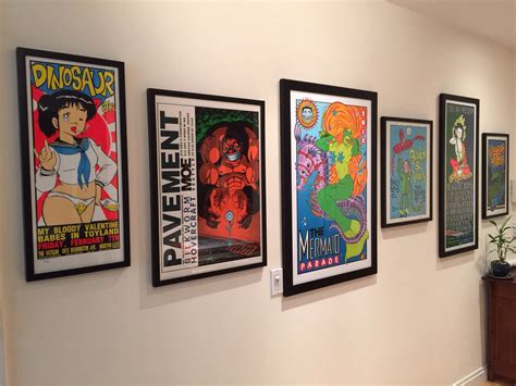 Part Of My Art Rock Poster Collection